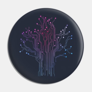 Gradien Technology Tree Pin