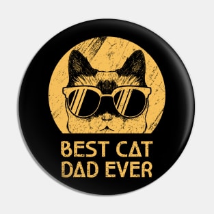 Best Cat Dad Ever Shirt Cat Dad Shirt Cat Dad Gift Cat Lover Shirt Cat Lover Gift Pin