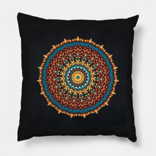 Trippy Mandala Pillow