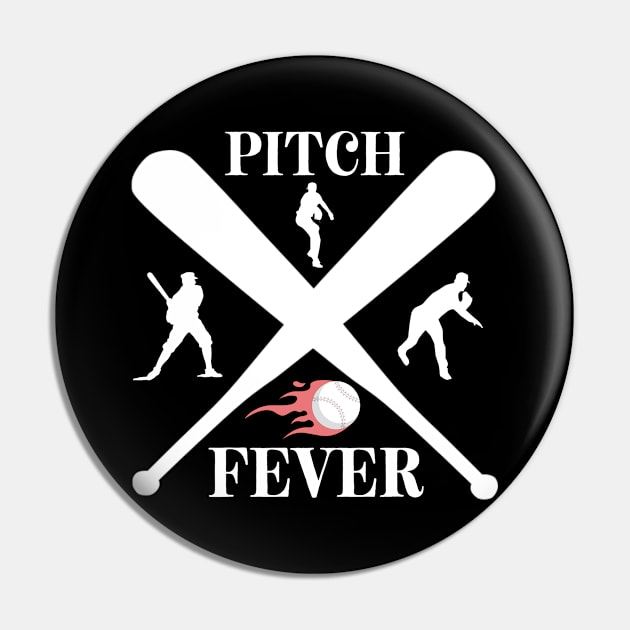 Pitch Fever Pin by Kcaand