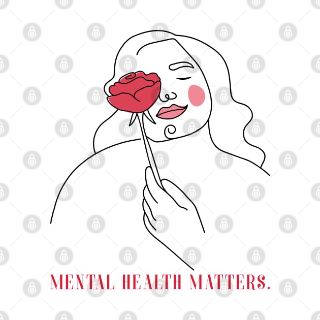 Mental Health Matters Mental Health Awareness by TayaDesign