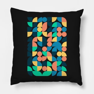 Rich Look Pattern - Shapes #19 Pillow