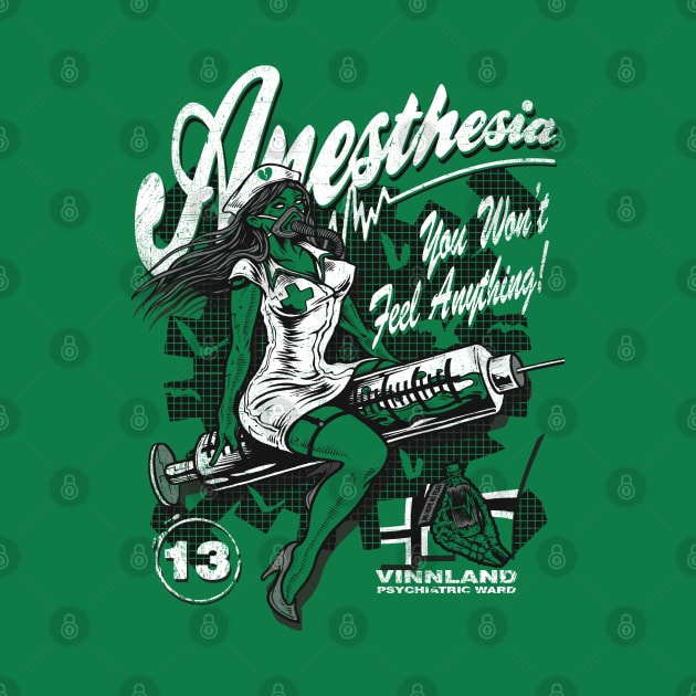 ANESTHESIA (GREEN) by joeyjamesartworx