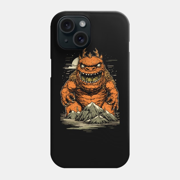 Kaiju Monster Phone Case by Cosmo Gazoo