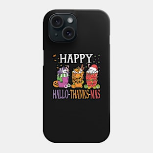 Happy Hallothanksmas Phone Case