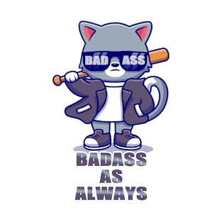 Badass Cat T-Shirt