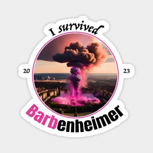 I Survived Barbenheimer Magnet