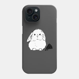 Art theft is poop bunny Phone Case