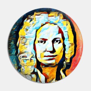 Antonio Vivaldi Abstract Portrait | Antonio Vivaldi Artwork 2 Pin