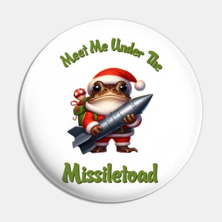 Meet Me Under The Missile Toad Illustration Pin