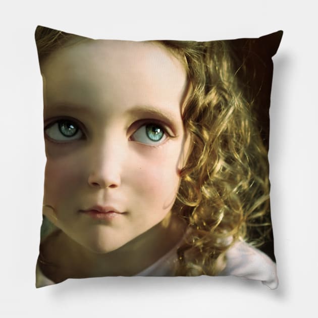 Manga Mila Pillow by micklyn