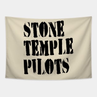 stone temple pilots black text Tapestry