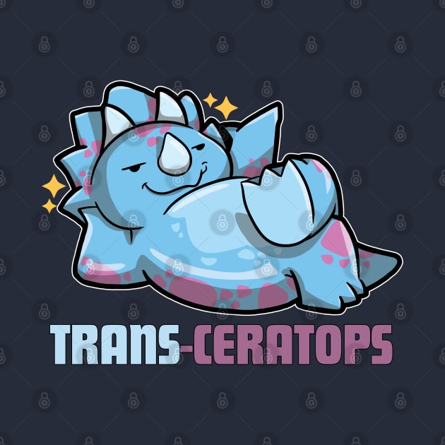 Chilling Trans-ceratops by DinoMart