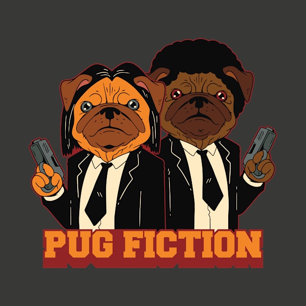 pug fiction by D.O.A