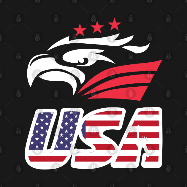 USA Eagle One T-Shirt by EG78