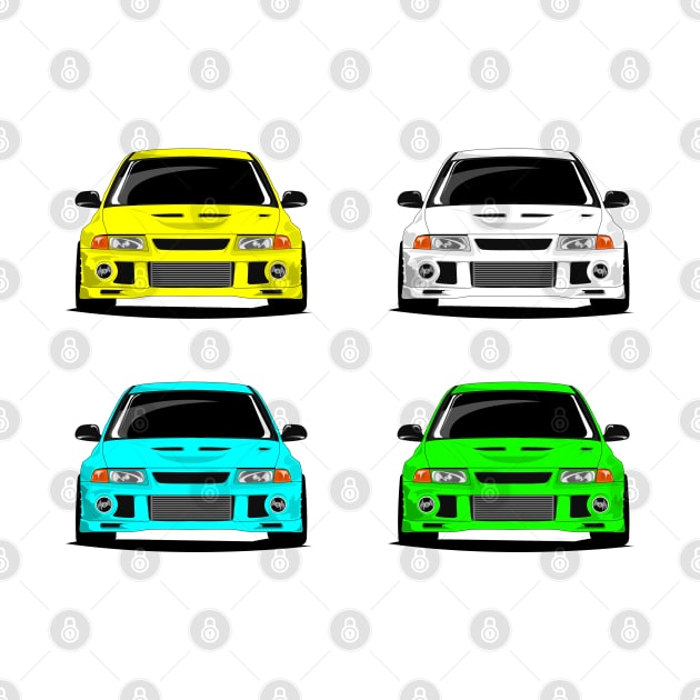 Mitsubishi Lancer Evolution V X4 Cars by Car_Designer