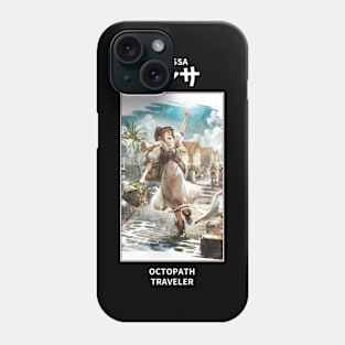 Tressa Octopath Traveler Phone Case