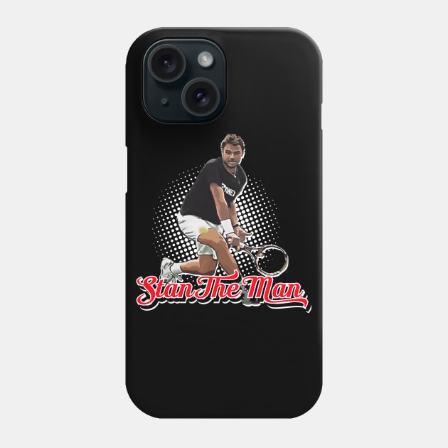 Stan The Man - Wawrinka Phone Case by vlada123