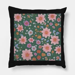 Floral Pattern Pillow