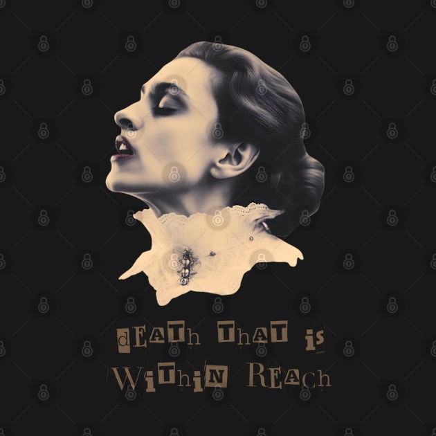 The lady is a vamp Sticker by Middle Klin