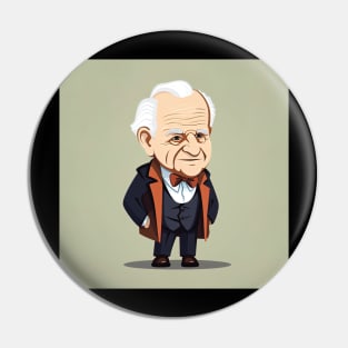 Karl Popper Pin