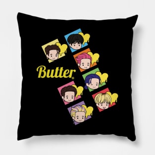 Chibi Bangtan Members Butter Pillow