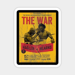 The W.A.R Of Marvin Hagler Magnet