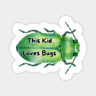 Kids Entomology Shirt Magnet