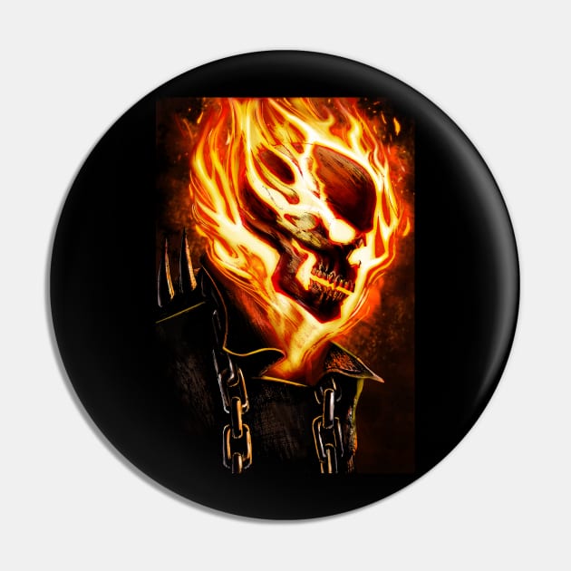 Ghost Rider - Roasted Pin by Jomeeo