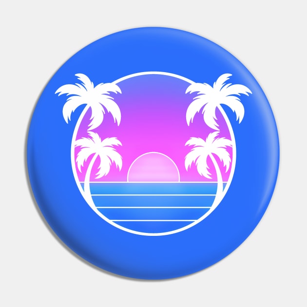 Beach sunset Pin by Ivetastic