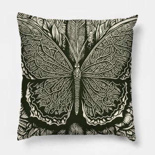 Butterfly Retro Pillow