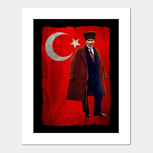 Mustafa Kemal Ataturk Posters And Art Prints Teepublic