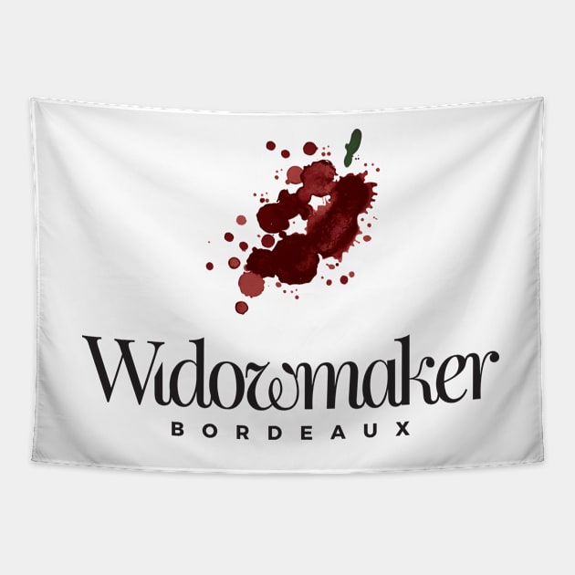 Widowmaker Bordeaux Tapestry by dcmjs