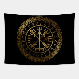 Vegvisir - Viking  Navigation Compass Tapestry