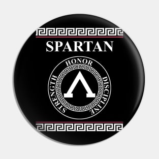 Spartan Ancient Greece Symbol of Sparta Pin