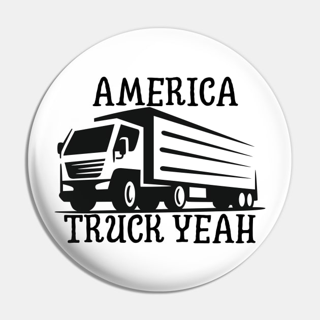 America Truck Pin by A tone for life