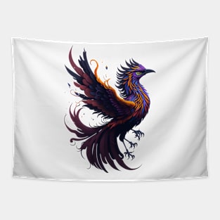 Ethereal Phoenix Tapestry