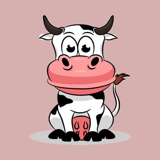 Cute cow boy by This is store