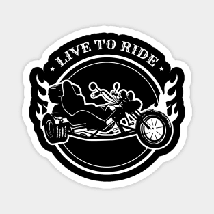 Cool Trike Trikers Design Motorcycle Trikes Gift for Triker Magnet