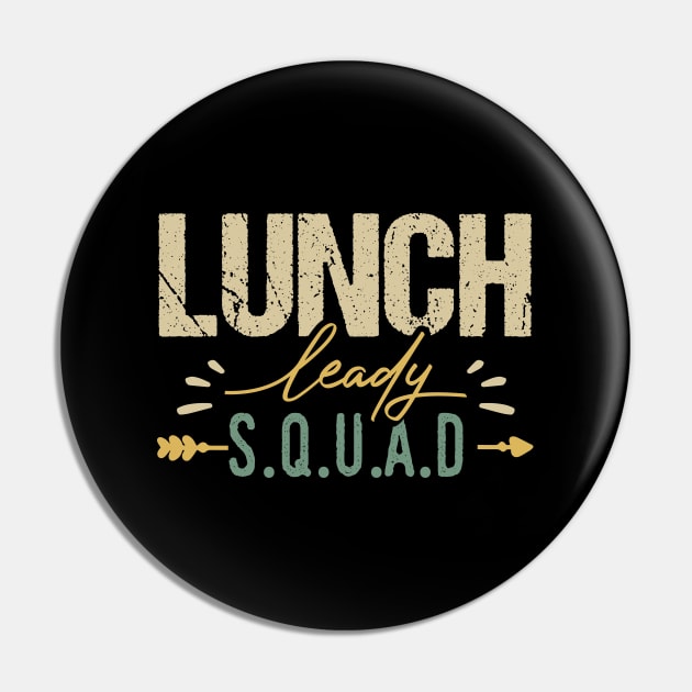 Lunch Lady Squad Pin by Tesszero