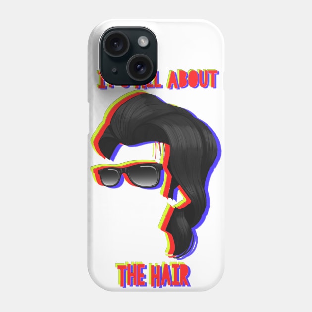 It's All About the Hair Phone Case by LanaBanana