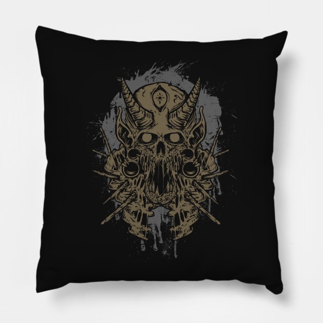 DEATH Pillow by Eyz_