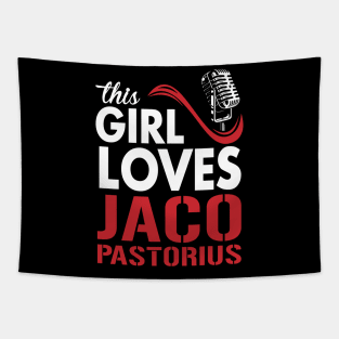 This Girl Loves Pastorius Tapestry