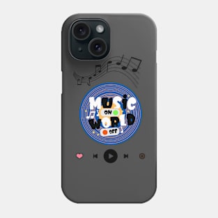 Music graphic design Phone Case