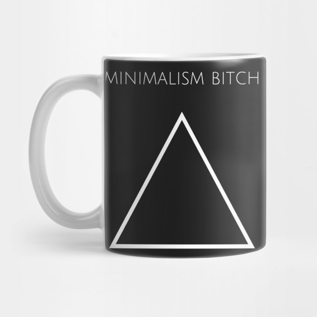 Minimalism Bitch Triangle Design By Daily Design