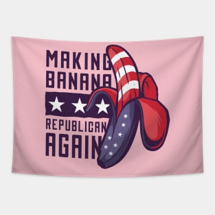 Republican banana Tapestry