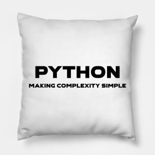 Python Making Complexity Simple Programming Pillow