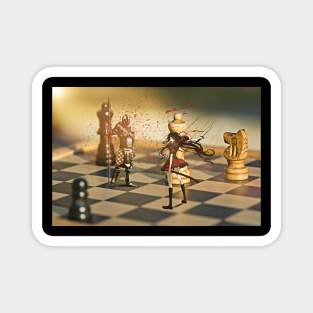 CHESS BATTLE KATANA Magnet