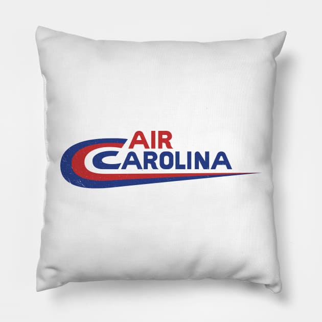 Air Carolina - South Carolina Regional Airline Pillow by LocalZonly