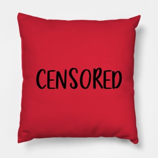 Censored Red Pillow